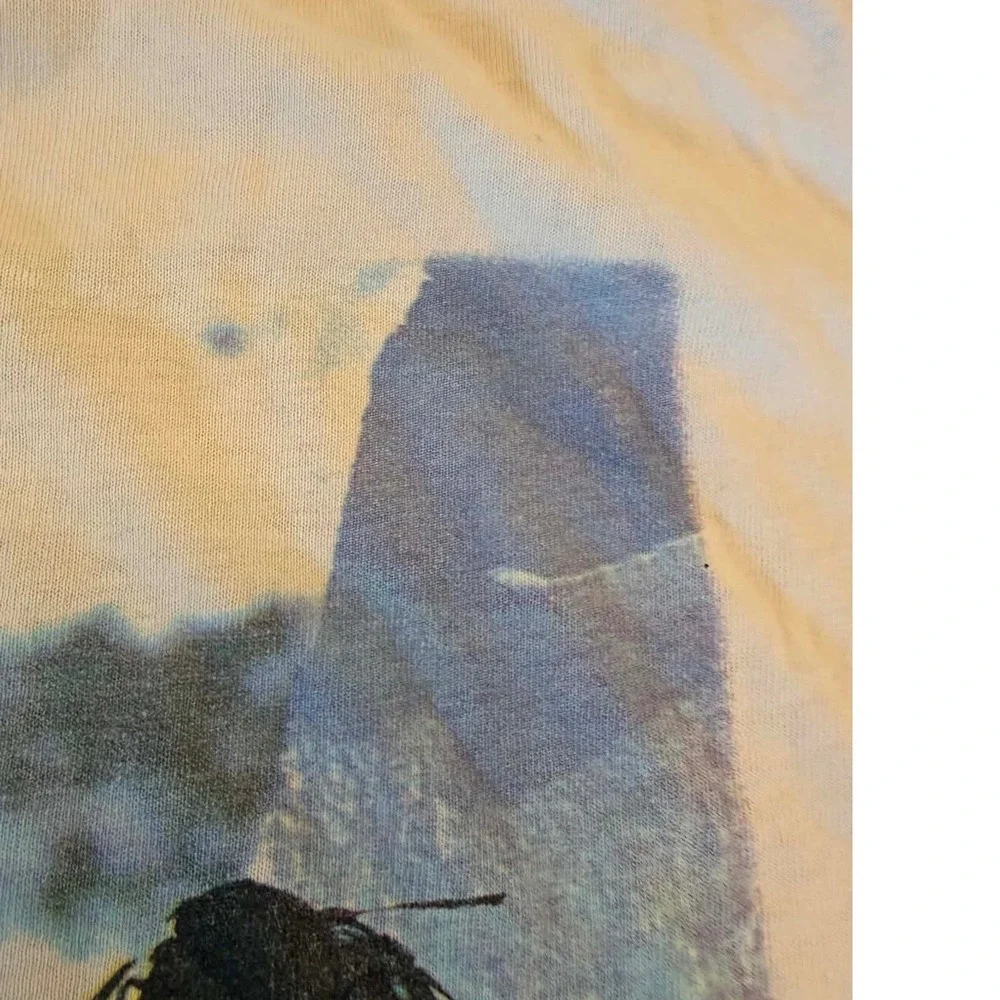 Vintage The North Face Steep Tech Skier T-Shirt Island Lake Lodge Fernie BC